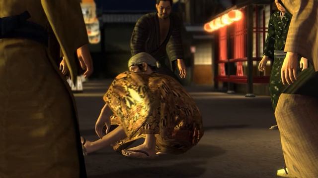 Yakuza Kenzan: Majima falls off a roof scene (AI upscaled to 1080p) смотреть онлайн