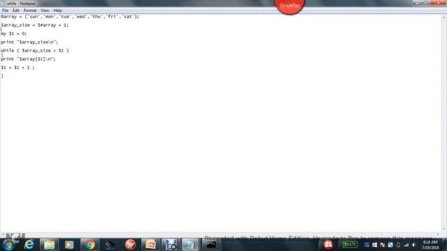 Perl Script Basic Tutorial 31 Looping With While Statements in Perl смотреть онлайн