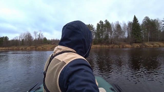 Осенняя рыбалка на Луге. Ноябрь 2018! смотреть онлайн