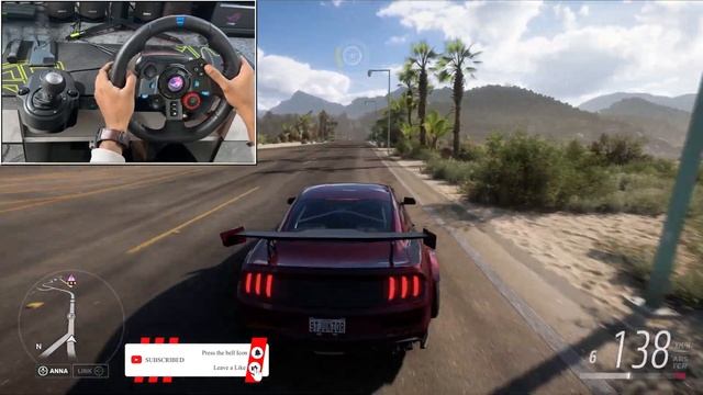Ford Mustang RTR - Forza Horizon 5 | Steering Wheel + Shifter gameplay смотреть онлайн