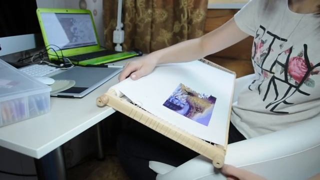 Вышивание на раме без станка смотреть онлайн