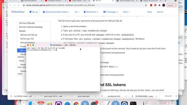 Week 1 Connecting Git, GitHub and RStudio смотреть онлайн