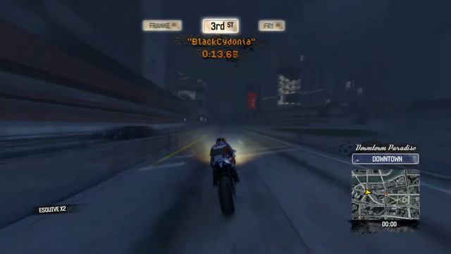 Burnout Paradise - Défi Route Nuit Moto - 3rd St - 25.90 смотреть онлайн