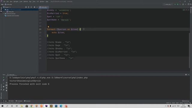 PHP курс для Laravel. 5. Цикличный оператор смотреть онлайн