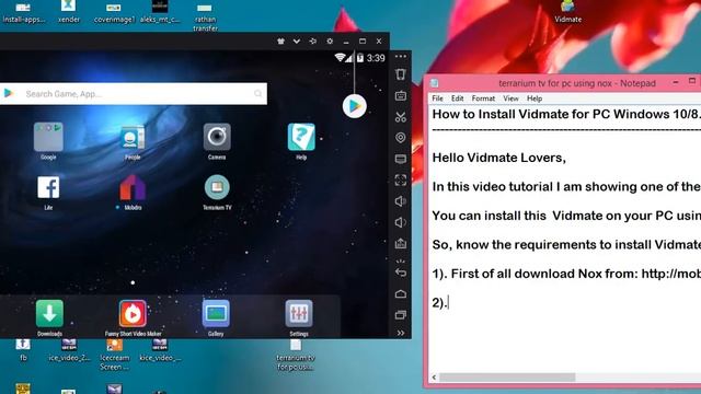 How to Install Vidmate for PC 2018 Latest Version on Windows 10, 8.1, 8, 7 Computer смотреть онлайн