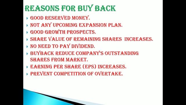 WHAT IS SHARE BUYBACK? #sharemarketforbeginners смотреть онлайн