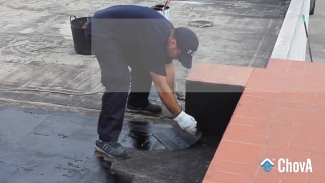 Cómo Colocar Tela Asfáltica ChovA En RINCONES Y ESQUINAS