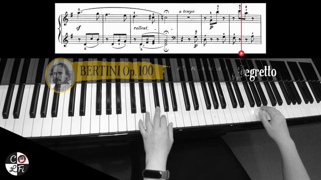 BERTINI Op. 100 Etude No. 22: Allegretto (H. Bertini) смотреть онлайн