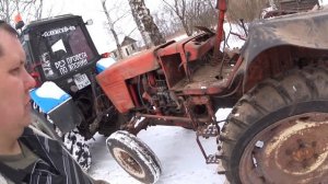 Покупка трактора т 25. 20 лет простоя. Мтз буксует)