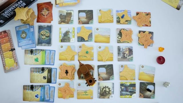 Настольные игры для одного: «ЗАПРЕТНАЯ ПУСТЫНЯ» Соло режим // Forbidden Desert solo playthrough смотреть онлайн