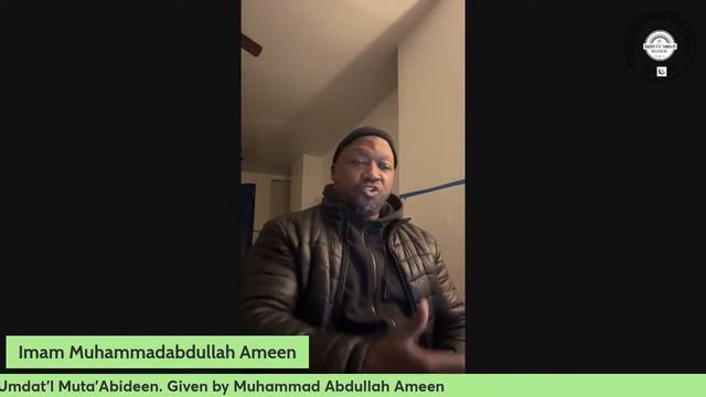 Tajdid us Sunnah Institute Presents The Maliki Fiqh Series Umdat'l Muta Abideen смотреть онлайн