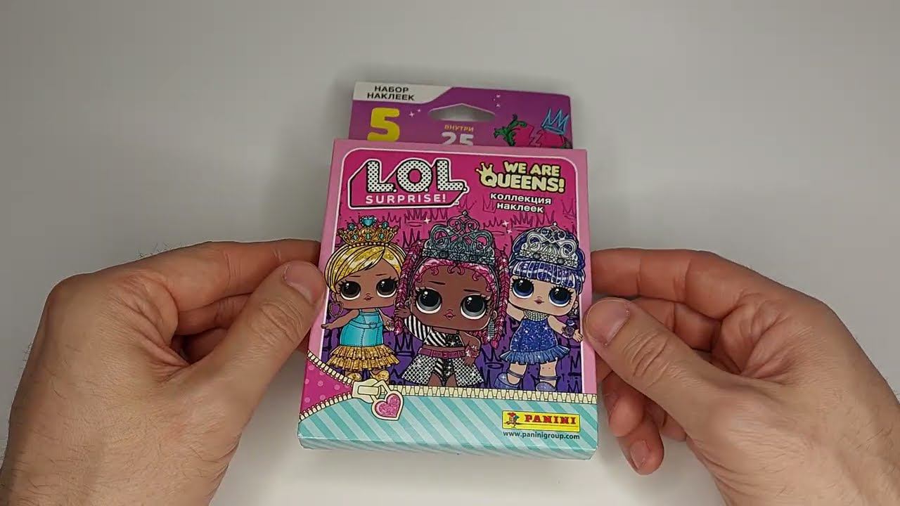 Блистер Panini MGA LOL WE'RE ALL QUEENS смотреть онлайн