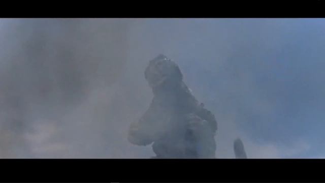 Godzilla waving his arms goofily in the hit movie King Kong vs Godzilla (1962) смотреть онлайн