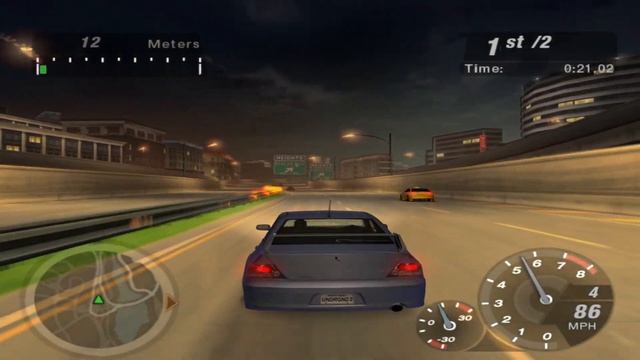 NFS Underground 2 PS2 Demo UNLOCKED - Hidden Areas Beta смотреть онлайн