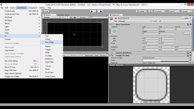 Let's Make a Visual Novel 02 - The UI (Beginners) смотреть онлайн