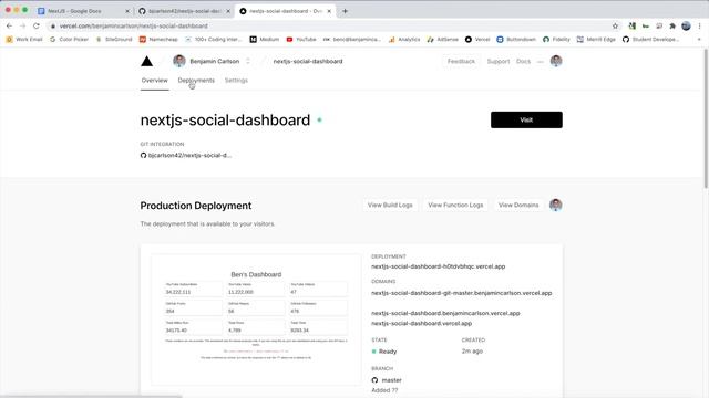 Deploy NextJS With Vercel With Custom Domain | NextJS Crash Course смотреть онлайн