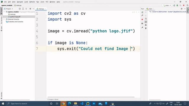 Opencv Tutorial for Beginners | Read, write and Display image using Opencv-Python | Opencv project смотреть онлайн