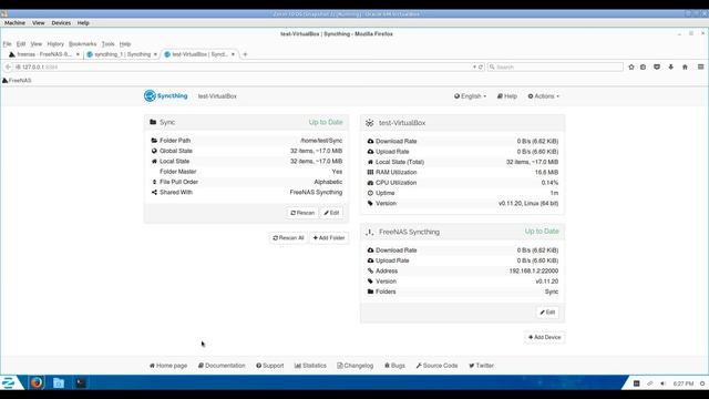 How to setup SyncThing on FreeNAS смотреть онлайн