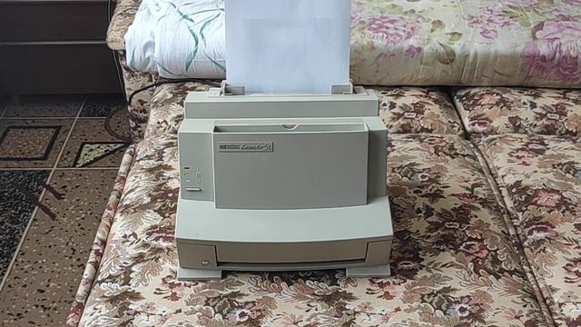 Работа принтера HP LaserJet 5L смотреть онлайн
