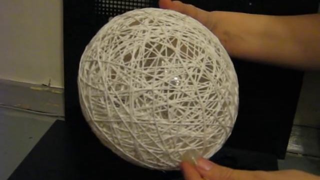 Снеговик из ниток на новый год смотреть онлайн