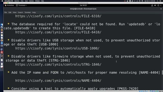 CentOS 8 Lynis Score and Thoughts смотреть онлайн
