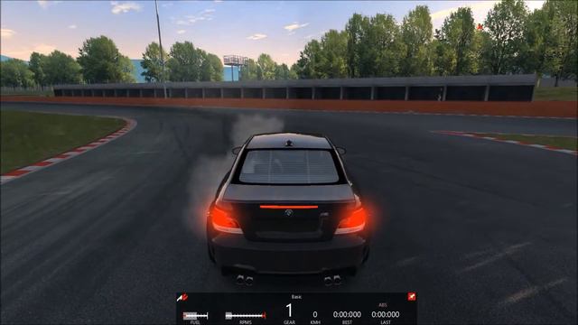 Assetto Corsa BMW 1m Burnout смотреть онлайн