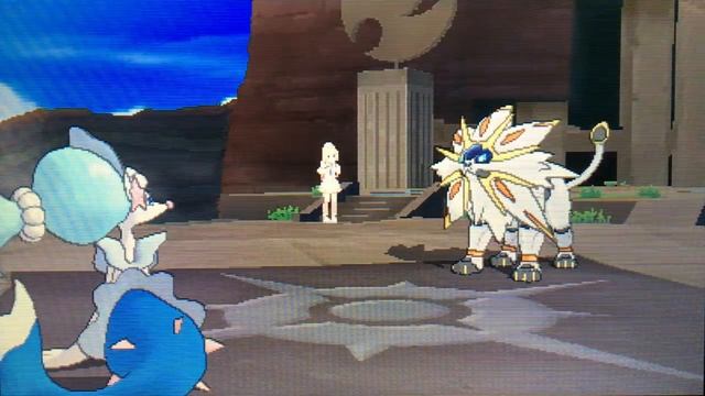 Pokemon Sun - Catching Legendary Solgaleo (Battle) смотреть онлайн