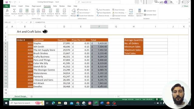 What are Named Ranges in Excel: In Urdu смотреть онлайн