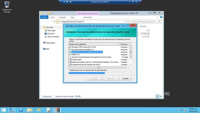 Instalación de Kaspersky Security Center 10.1 смотреть онлайн