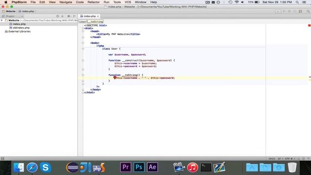 [Working With PHP] Episode 5: Classes смотреть онлайн
