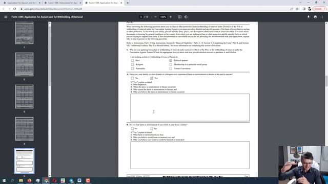I-589 Application for Asylum (How to Apply for Asylum in USA) (2023 UPDATE) смотреть онлайн
