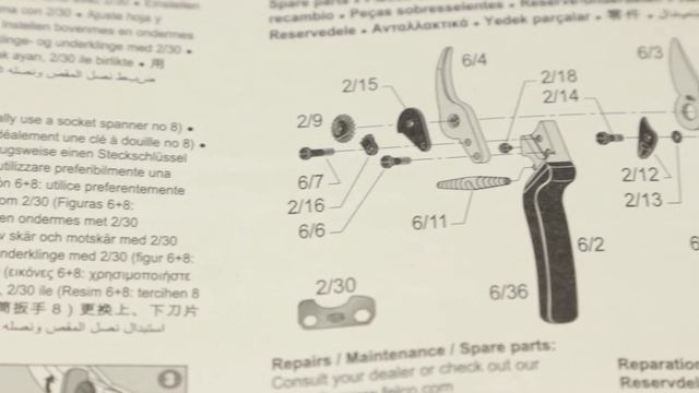 Секатор Felco 6 для обрезки плодовых и роз смотреть онлайн