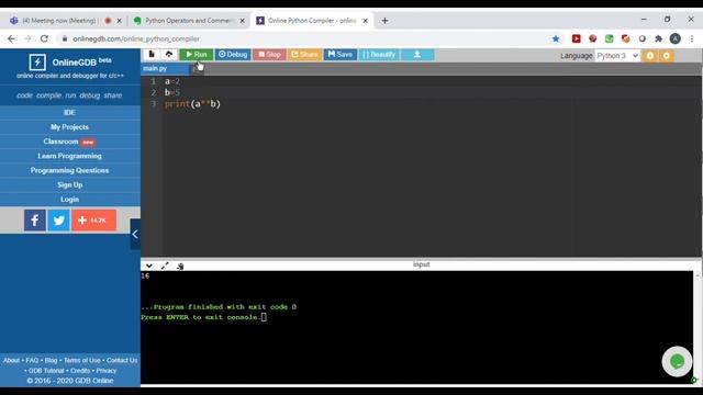 Operators and Comment in Python | CodeRed смотреть онлайн