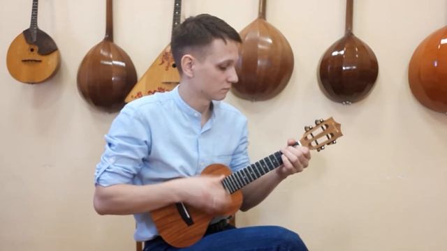 Sevillana flamenco ukulele cover / Севильяна фламенко на укулеле смотреть онлайн