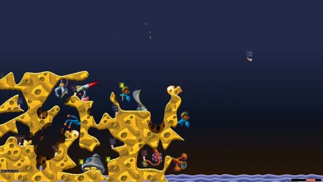Worms Armageddon Играю против Танера. Я красными. смотреть онлайн