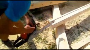 Тёплый угол - Коренной шип. Соединение углов сруба из бруса Шип-Паз при строительстве.