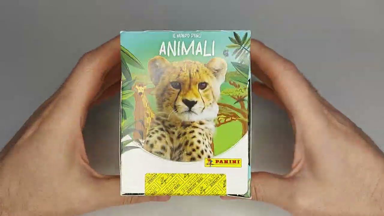 Бокс с наклейками для коллекционирования Panini Панини Мир животных. Рекорды смотреть онлайн