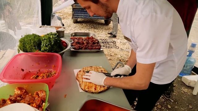 Кейтеринг в горах Лагонаки от отеля Абаго.