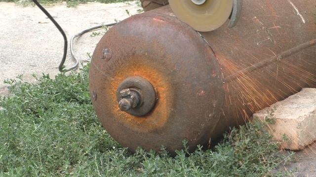 Как разрезать газовый баллон смотреть онлайн