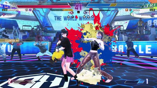 Street Fighter 6 Battle Hub Barefoot Avatar matches 2 смотреть онлайн