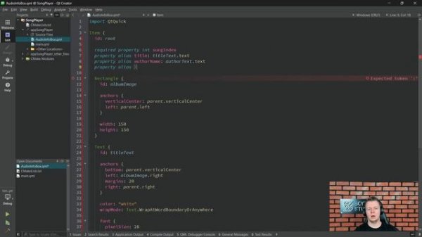 QML Application Development: How to Create Custom QML Items | Qt QML Tutorial #9 | Scythe Studio