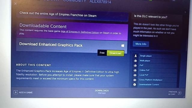 How to Download and Enable Enhanced Graphics Pack in Age of Empires II Definitive Edition смотреть онлайн