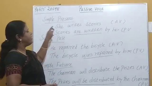 #Passive Voice with examples #How to write passive voiceல смотреть онлайн