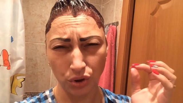 Окрашивание волос/ забрали Настю/играем с Викулей смотреть онлайн