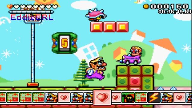 TAS (GBA) Wario Land 4 - Super Hard (All Discs & No Damage) смотреть онлайн