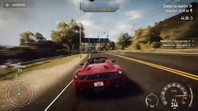 Need for Speed Rivals PS4 Complete Edition - Ferrari 458 Spider -Time Attack смотреть онлайн