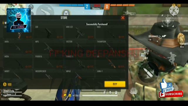 GERANA free fire overpower 😱😱😔🎧 gameplay of clash squade смотреть онлайн