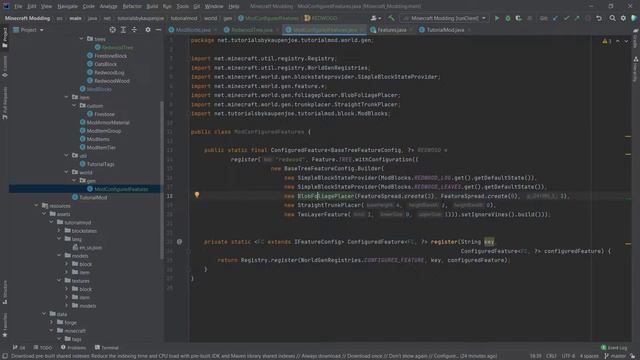 Add CUSTOM TREES to Minecraft 1.16.5 | Forge 1.16.5 Modding #21 смотреть онлайн