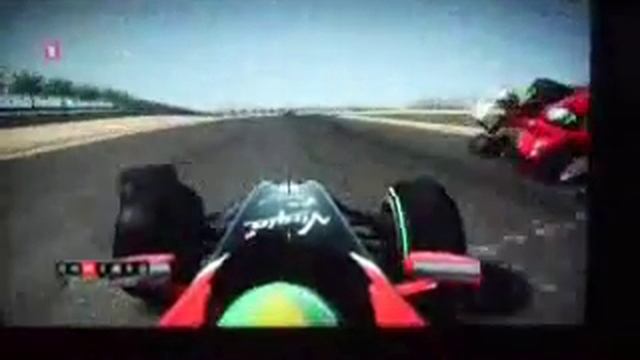 F1 2010 Game Crash Cars смотреть онлайн