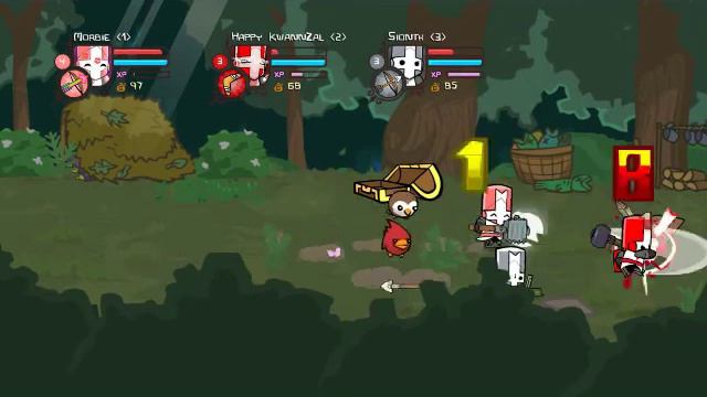 Castle Crashers #2 - Jumping the deer. смотреть онлайн